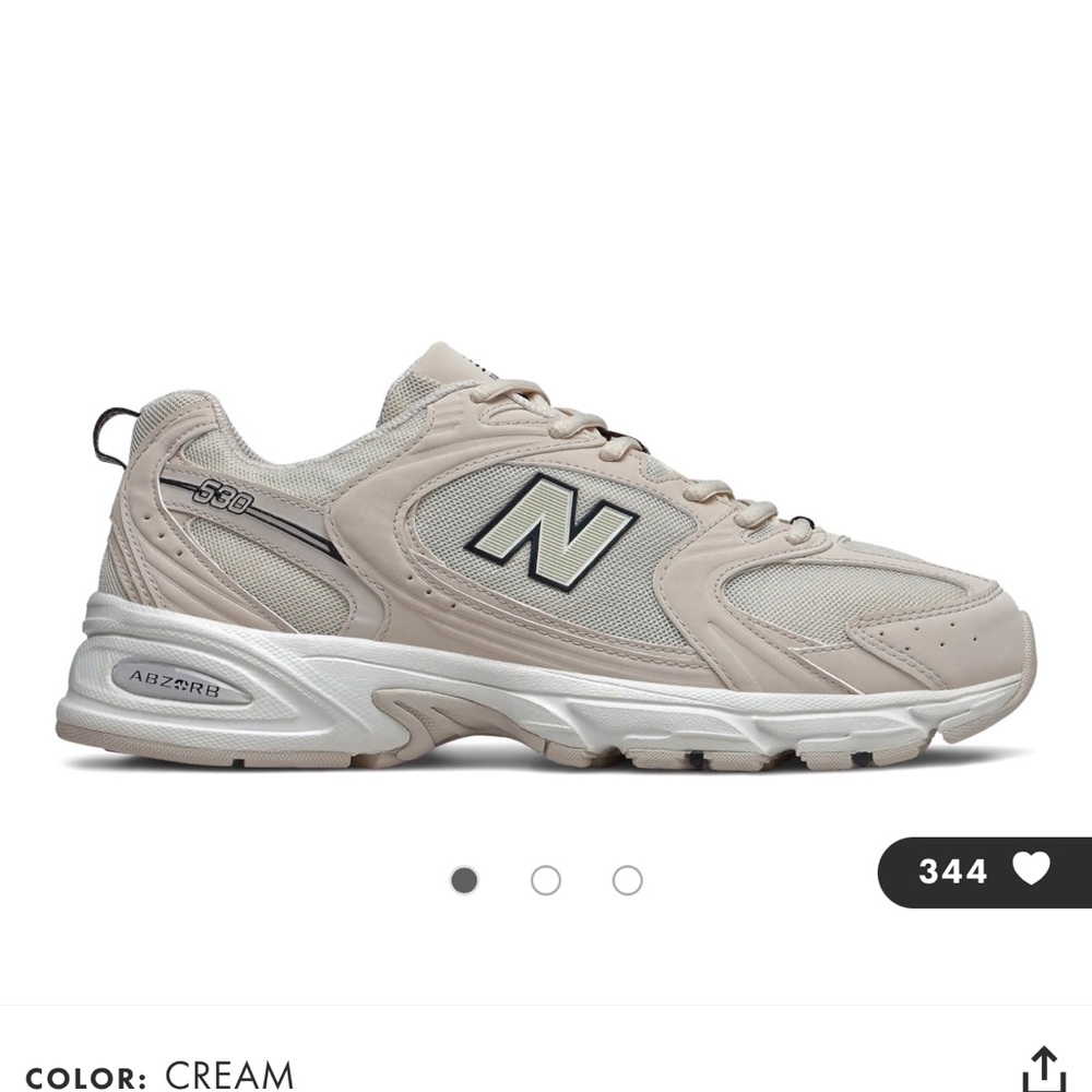 New Balance 530 Moonbeam Sea Salt Sneakers